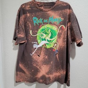 Rick and Morty Shirt graphic tee Sz XL